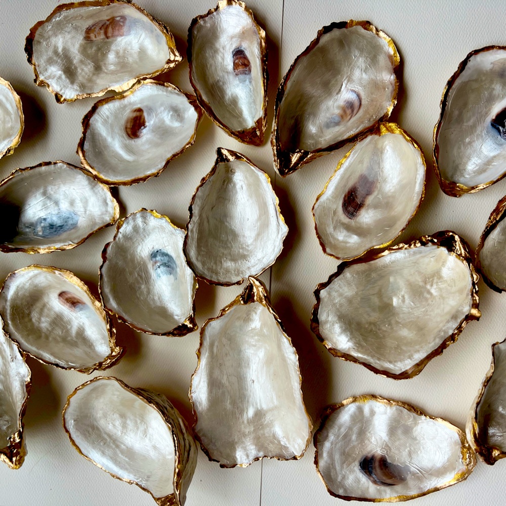 shell ring trinket dish, Oyster photo prop, Bridal wedding favors gifts, Wedding